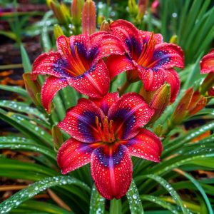 Лилейник Солар Вин купить по цене от 329р. в интернет-магазине «Посадика» с доставкой почтой в в Нижний Ломове и по всей России – [изображение №1].