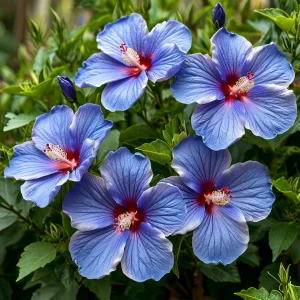 Гибискус садовый Блуминг Квин купить по цене от 259р. в интернет-магазине «Посадика» с доставкой почтой в в Нижний Ломове и по всей России – [изображение №1].